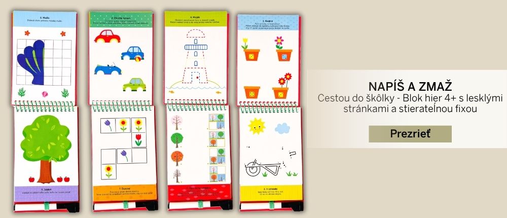 Zabavte deti so stierateľnou fixkou